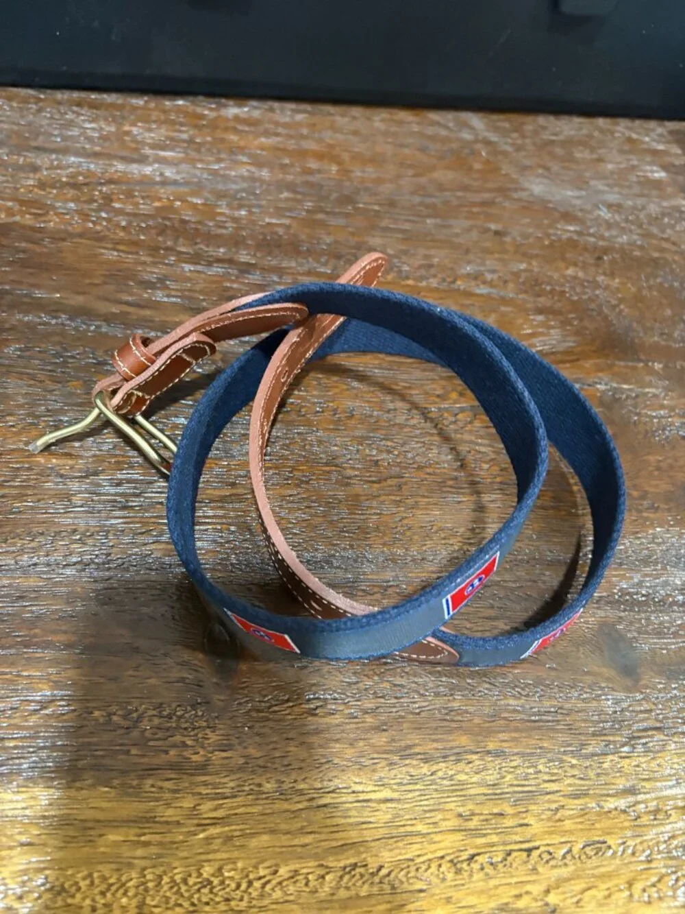 Tennessee Flag Men's Belt sz 34